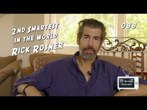 TV Writer Podcast 088 - 2nd Smartest in the World Rick Rosner