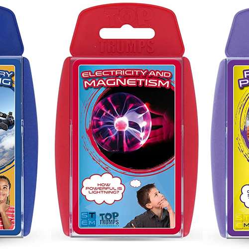 STEM: Engineering, Electricity and Magnets Top Trumps Card Game Bundle