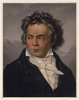 Beethoven in 1819: portrait by Ferdinand Schimon