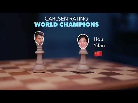 Magnus Carlsen ranks Hou Yifan