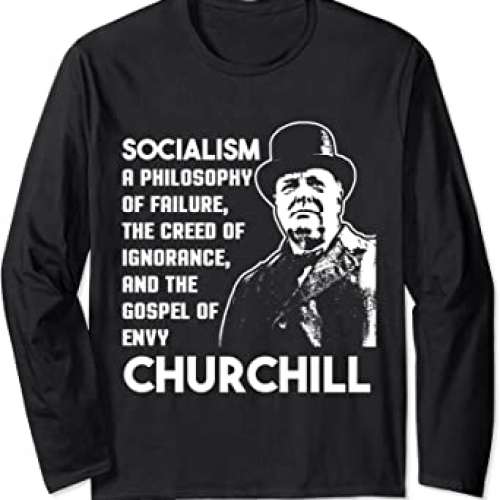 Winston Churchill Quote T-Shirt