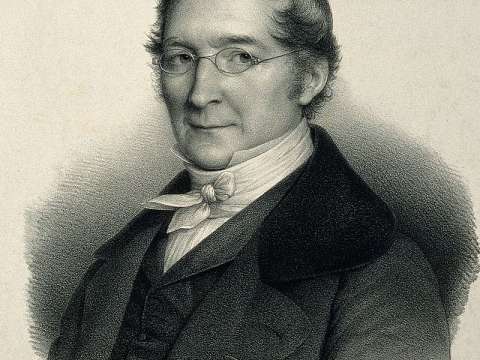 Portrait of Joseph Louis Gay-Lussac, French physicist and chemist