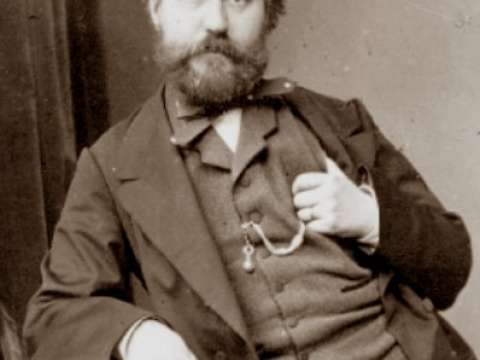 Charles Gounod, a mentor and inspiration to Bizet in the latter's Conservatoire years
