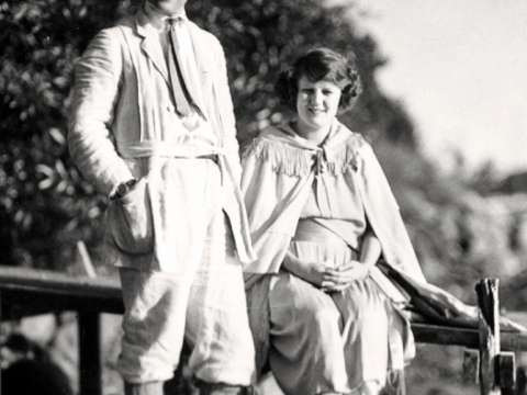 F. Scott and Zelda in Minnesota in 1921