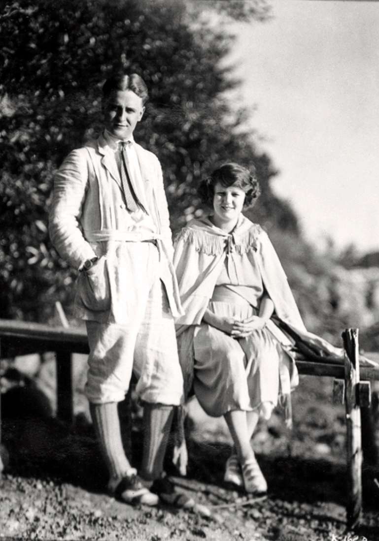 F. Scott and Zelda in Minnesota in 1921