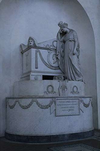 The tomb of Vittorio Alfieri, Santa Croce, Florence