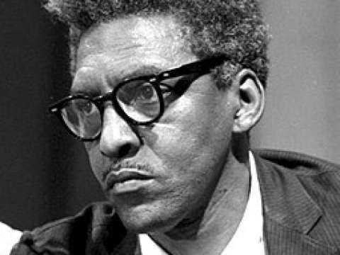 King worked alongside Quakers such as Bayard Rustin to develop nonviolent tactics.