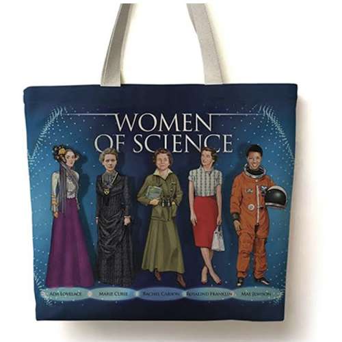 Famous Women Scientist tote bag