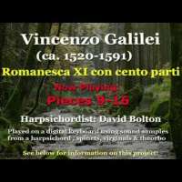 Vincenzo Galilei (ca. 1520-1591): Romanesca undecima con cento parti