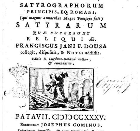 Satyrarum quae supersunt reliquiae