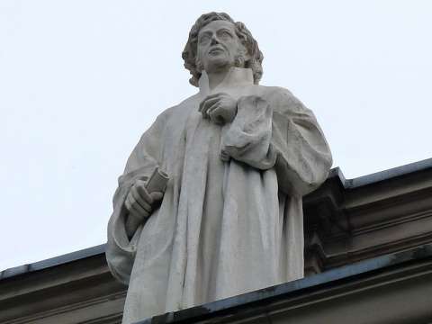 A statue of Schleiermacher at Palais Universitaire in Strasbourg