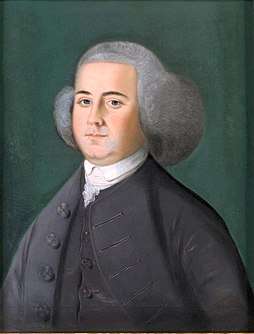 John Adams – 1766 portrait also by Blyth