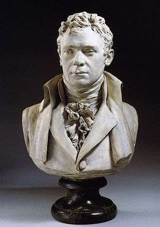Bust of Robert Fulton by Jean-Antoine Houdon, 1803