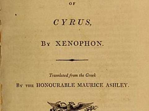 Xenophon's Cyropaedia.
