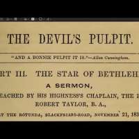 The Devil's Pulpit Part 3 to page 46 , Rev. Taylor