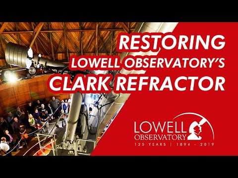Restoring Lowell Observatory's Clark Refractor
