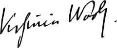 Virginia Woolf Signature