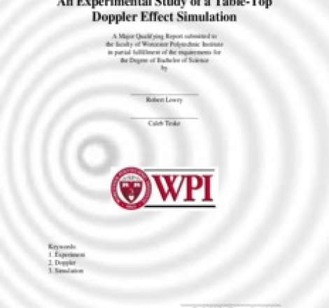 An Experimental Study of a Table-Top Doppler Effect Simulation