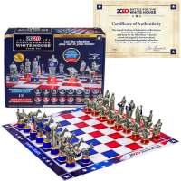 Battle for The White House Chess Set Board