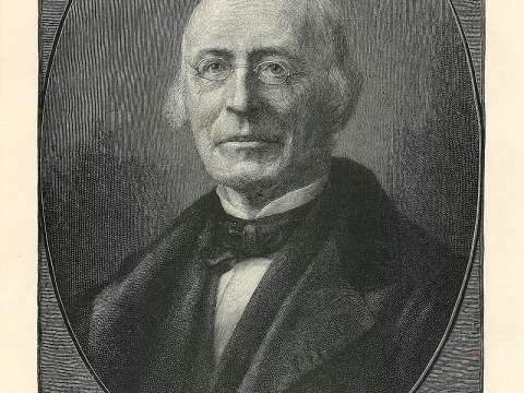 Portrait of William Lloyd Garrison in Century Magazine