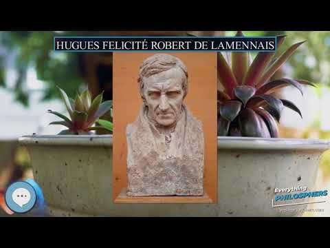 Hugues Felicité Robert de Lamennais - Everything Philosophers