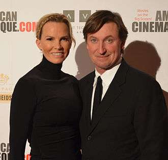 Janet and Wayne Gretzky in December 2013