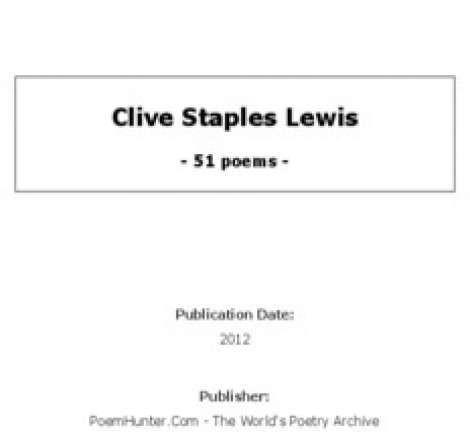 Clive Staples Lewis - Poems