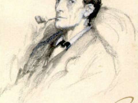 Portrait of Sherlock Holmes by Sidney Paget, 1904.