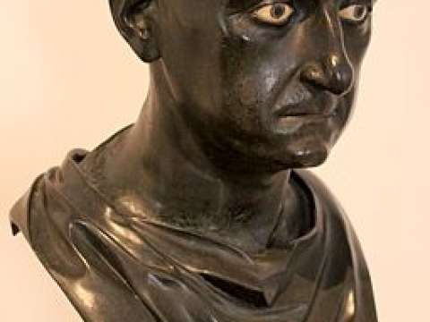 Bust of Scipio Africanus from the Villa of the Papyri