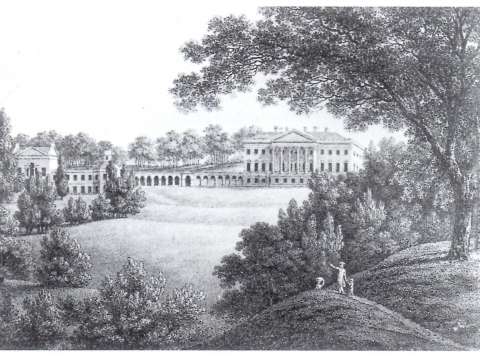 Prior Park, Warburton's home from 1745
