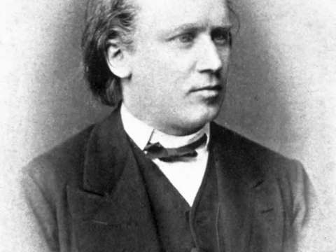 Johannes Brahms, photographed c. 1872
