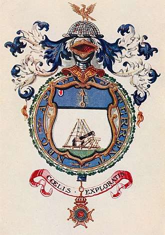 William Herschel's coat of arms (with Red Hand of Ulster canton of a baronet) deemed a notorious example of debased heraldry