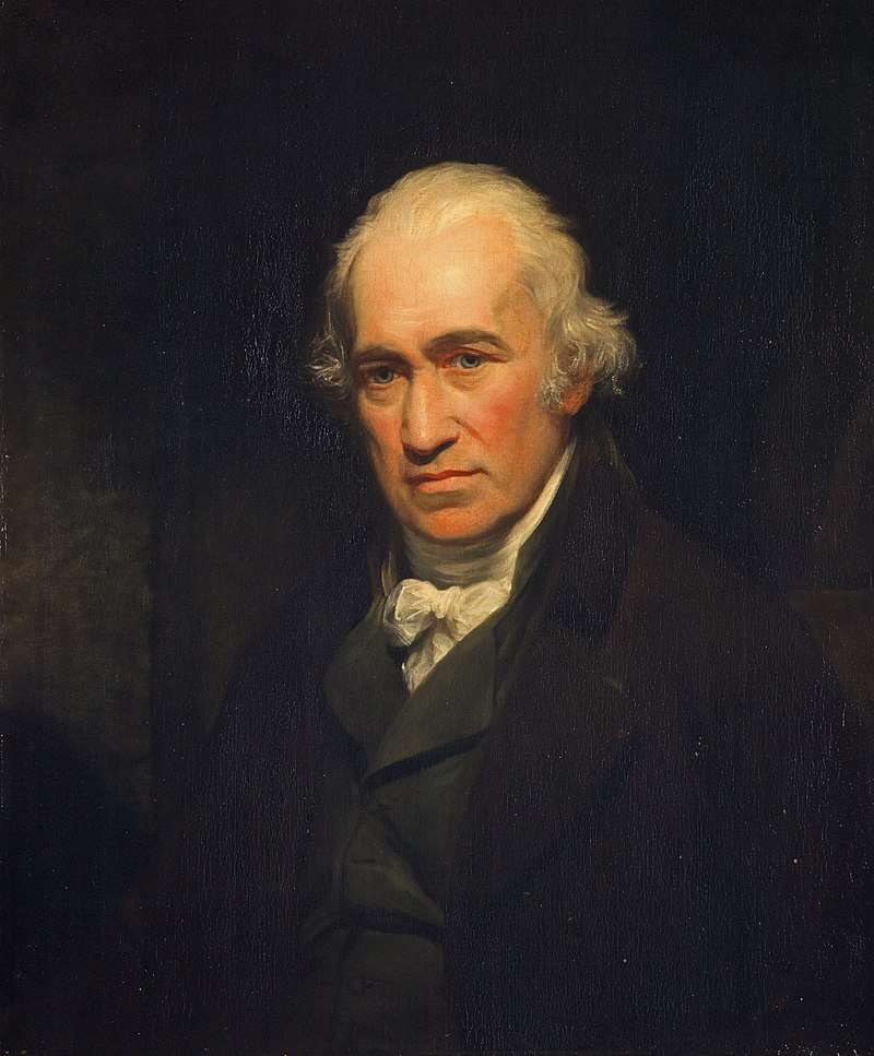 James Watt by John Partridge, after Sir William Beechey (1806)