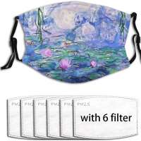 Claude Monet Water Lilies Mouth Mask
