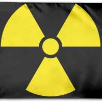Radiation Symbol Home Flag