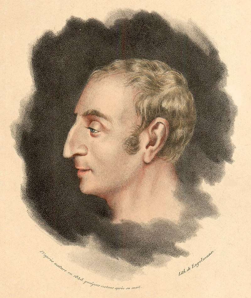Henri de Saint-Simon, portrait from the first quarter of the 19th century