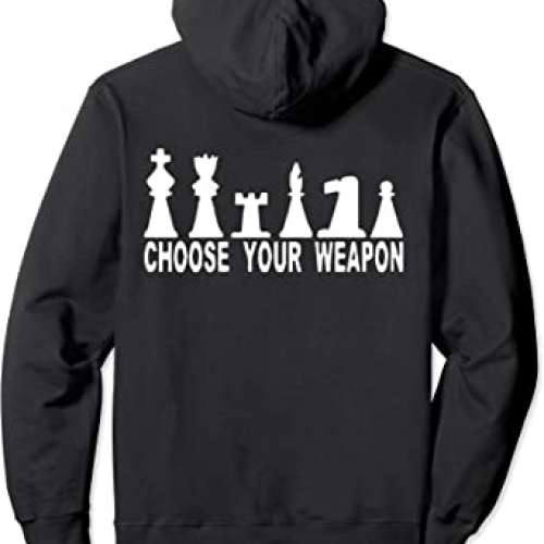 Funny Chess Player Pullover Hoodie