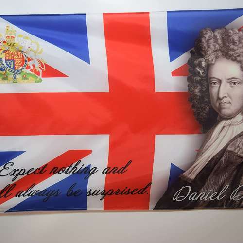 Daniel Defoe Great Britain Flag