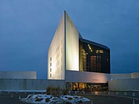 John F. Kennedy Presidential Library and Museum, located in the Dorchester section of Boston, Massachusetts