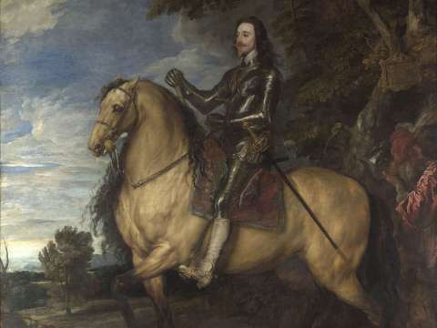 Equestrian Portrait of Charles I, c. 1637–38
