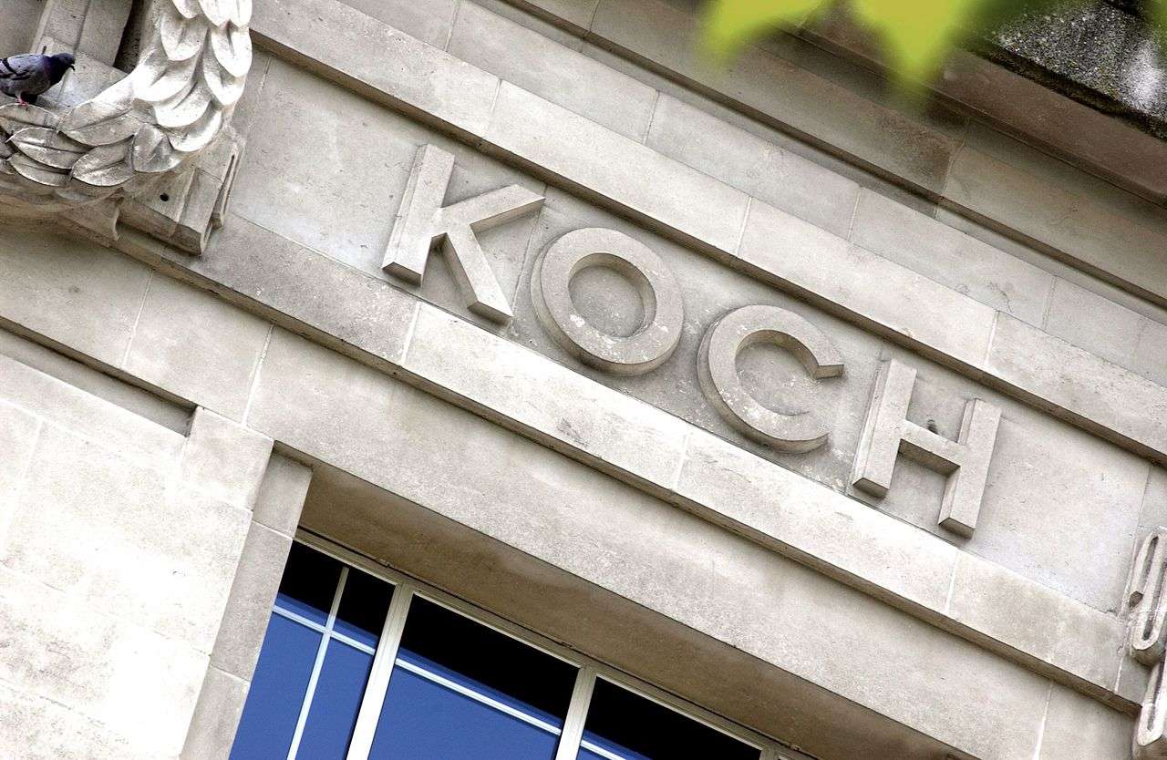 Koch's name as it appears on the LSHTM frieze in Keppel Street, Bloomsbury, London