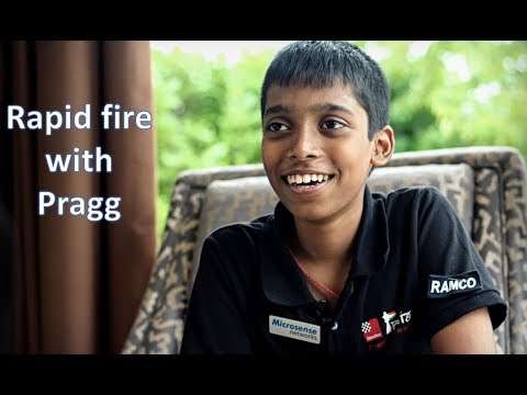 Know your future champions: Rapid fire with R. Praggnanandhaa