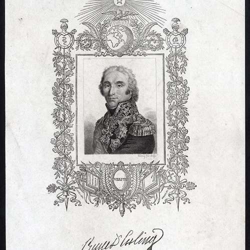 André Masséna Antique Print