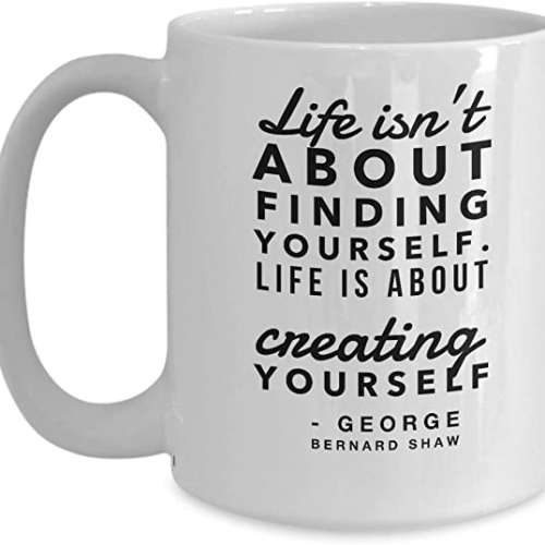 George Bernard Shaw Quote Coffee Mug