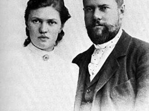 Max Weber and his wife Marianne (1894)