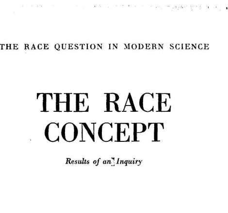 The Race Concept