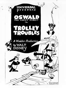 Theatrical poster for Trolley Troubles (1927)