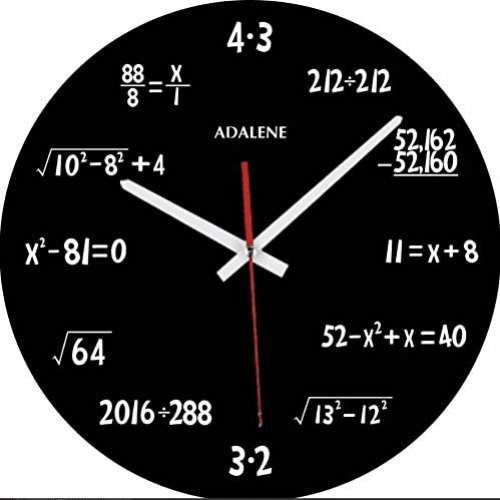 Adalene Math Clock
