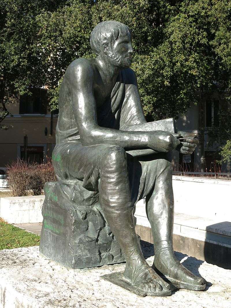 Statue of Marcus Terentius Varro in Rieti