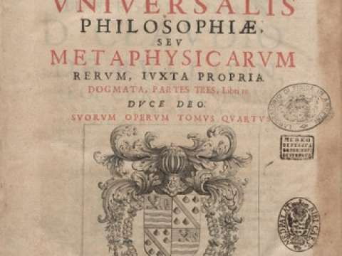Metaphysica, 1638